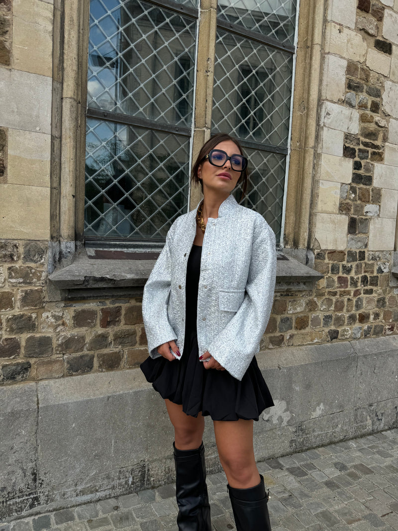 W&W Mode | Pailetten-Bomberjacke
