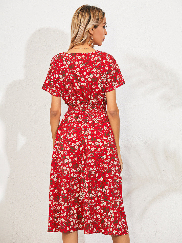 W&W Mode | Damen Kleid mit Blumenmuster