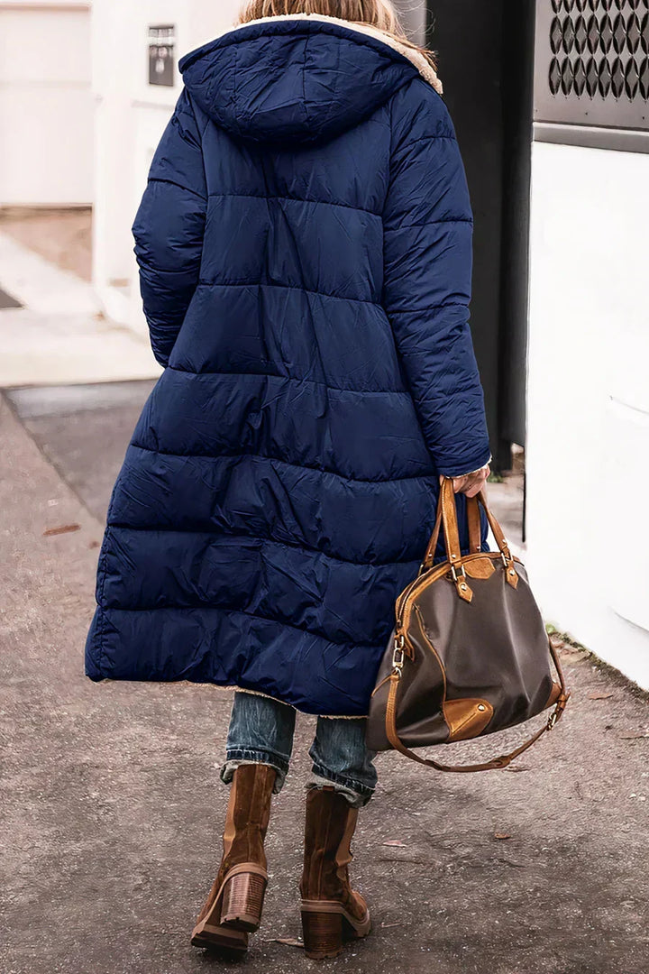 W&W Mode | Eleganter Doppelseitiger Warmer Parka
