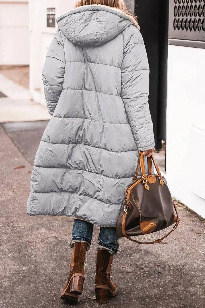 W&W Mode | Eleganter Doppelseitiger Warmer Parka