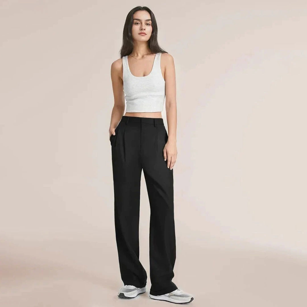 W&W Mode | Hoch taillierte Hose – Modisches Design für stilbewusste Frauen