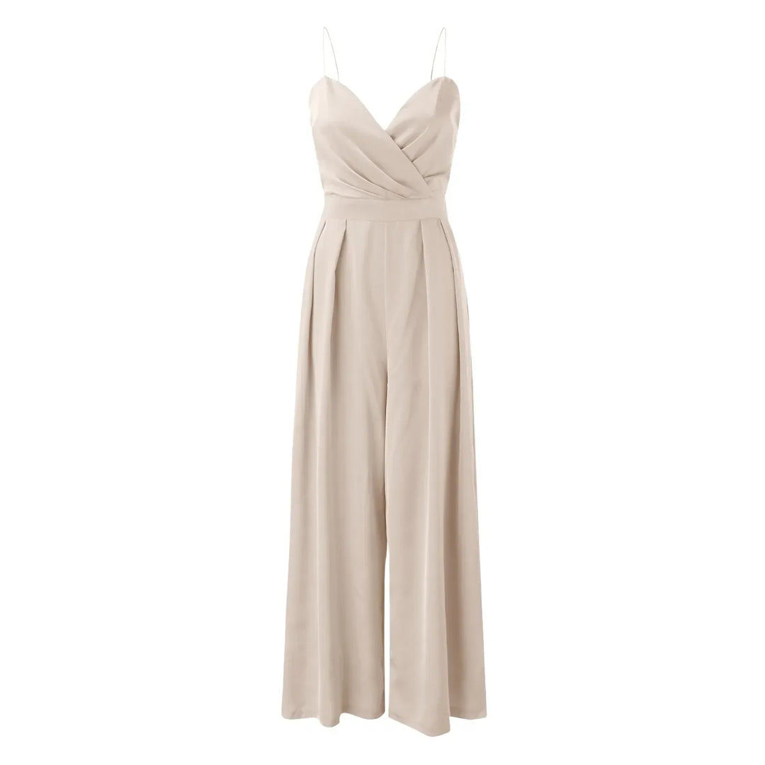 Damen Anzug mit Schulterpolstern aus Polyester-Elasthan
