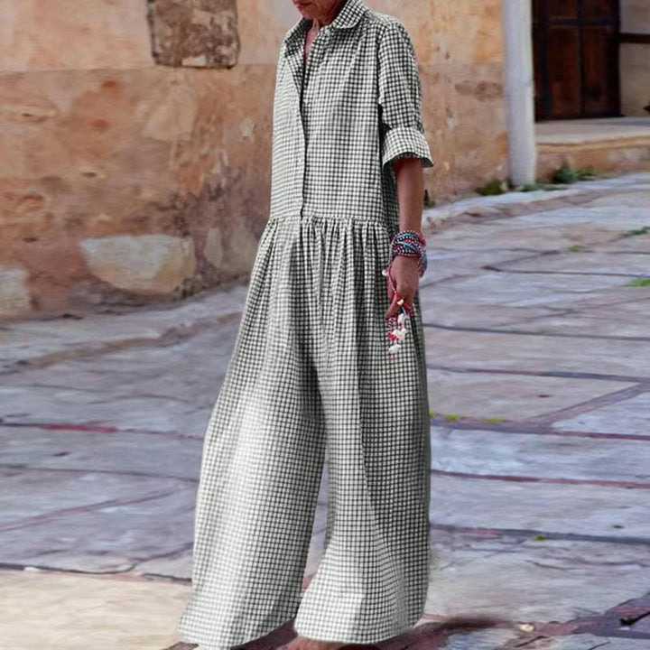 W&W Mode | Lässiger Weicher Sommerlicher Jumpsuit Damen