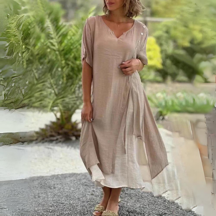 W&W Mode | Lässiges Asymmetrisches Kleid