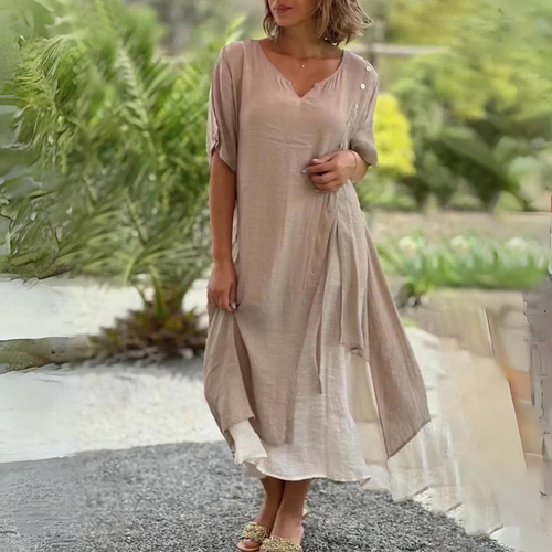 W&W Mode | Lässiges Asymmetrisches Kleid