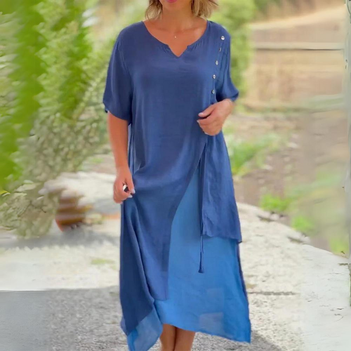 W&W Mode | Lässiges Asymmetrisches Kleid