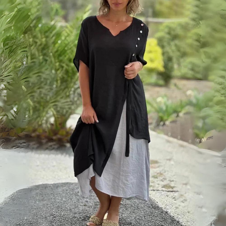 W&W Mode | Lässiges Asymmetrisches Kleid