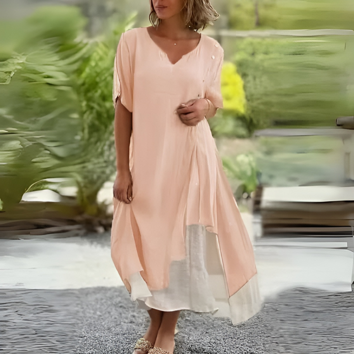 W&W Mode | Lässiges Asymmetrisches Kleid