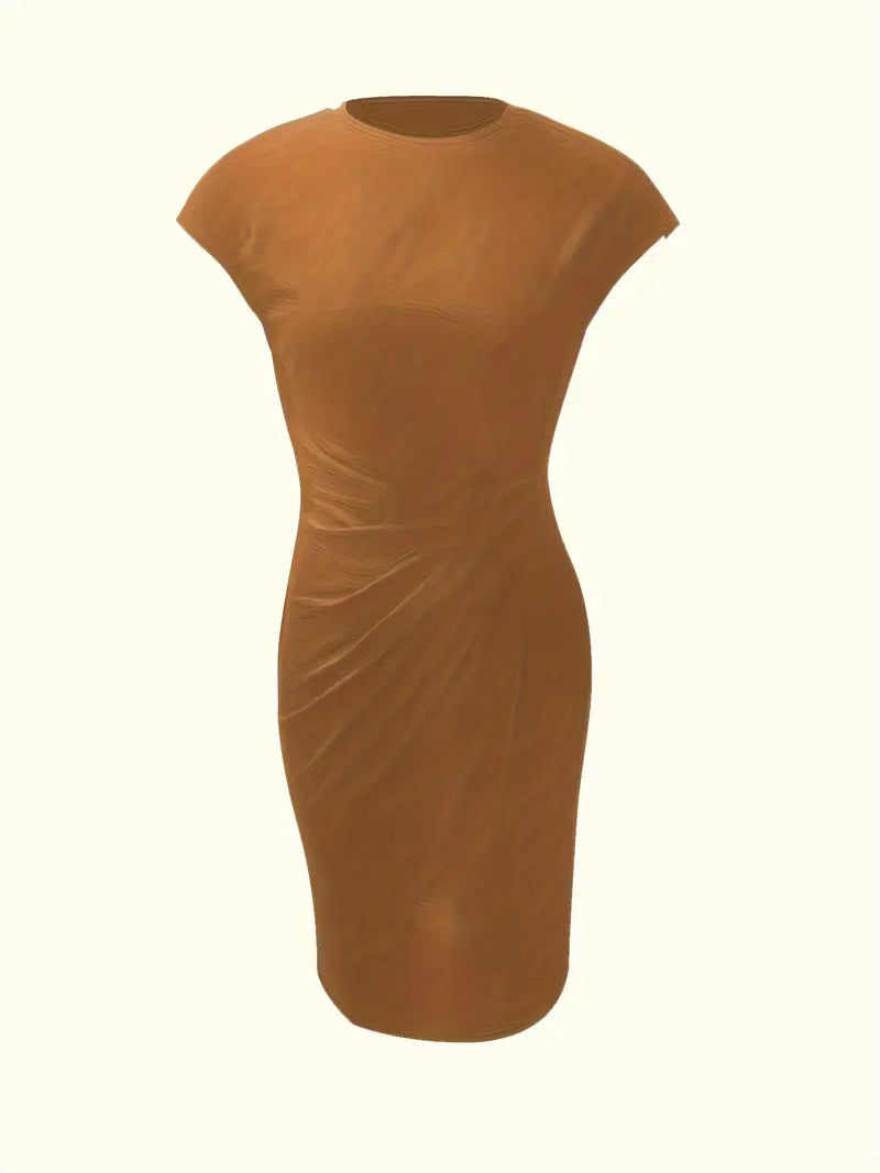 Damen-Midikleid mit vielseitigem Design
