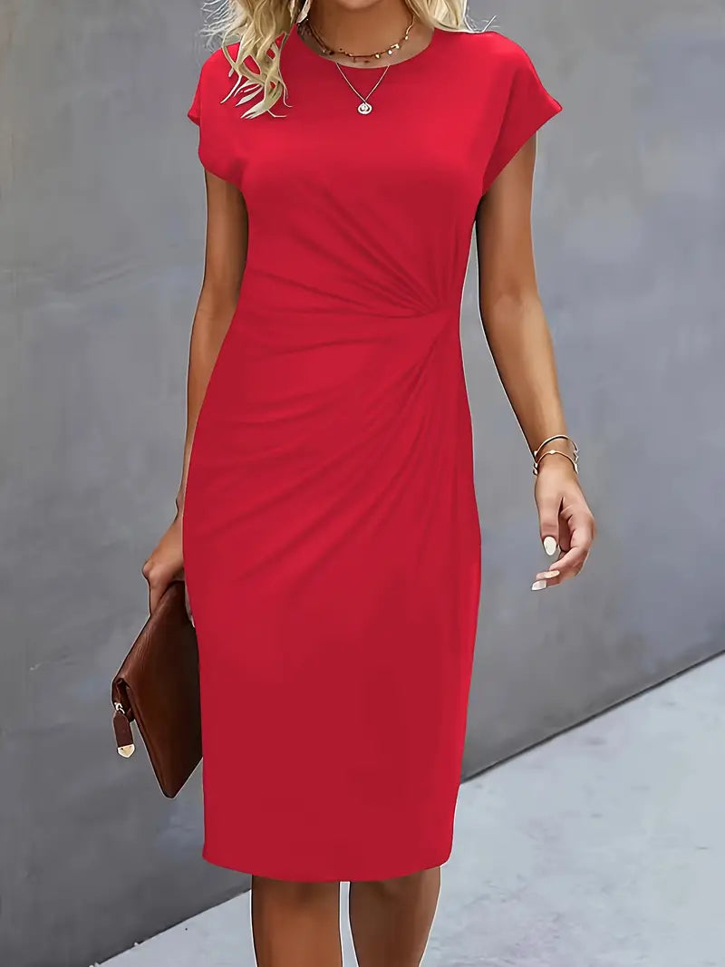 Damen-Midikleid mit vielseitigem Design