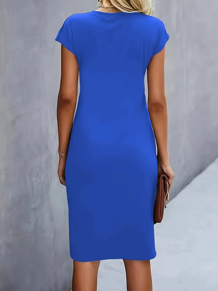 Damen-Midikleid mit vielseitigem Design