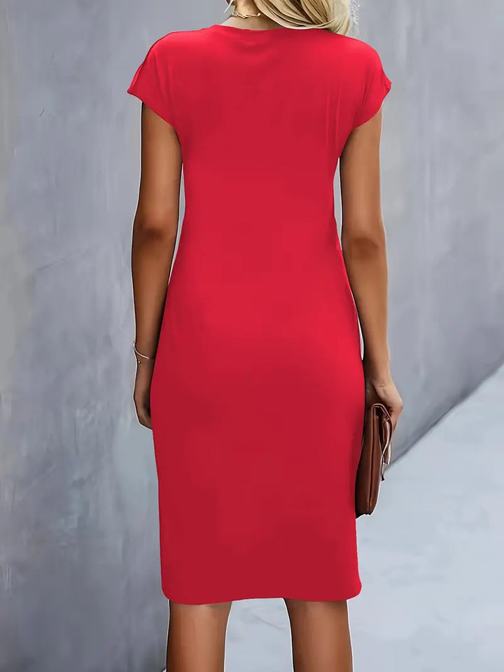 Damen-Midikleid mit vielseitigem Design