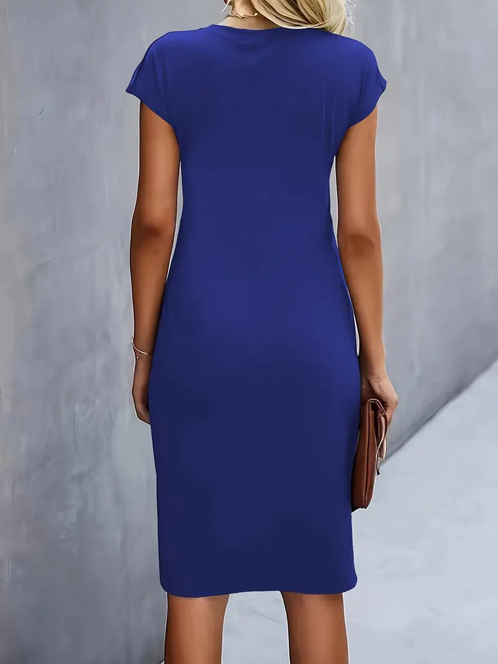 Damen-Midikleid mit vielseitigem Design