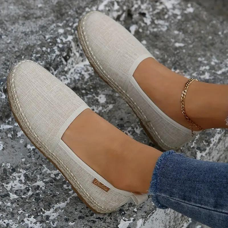 W&W Mode | Espadrilles, Flache, Leichte Schuhe Aus Segeltuch