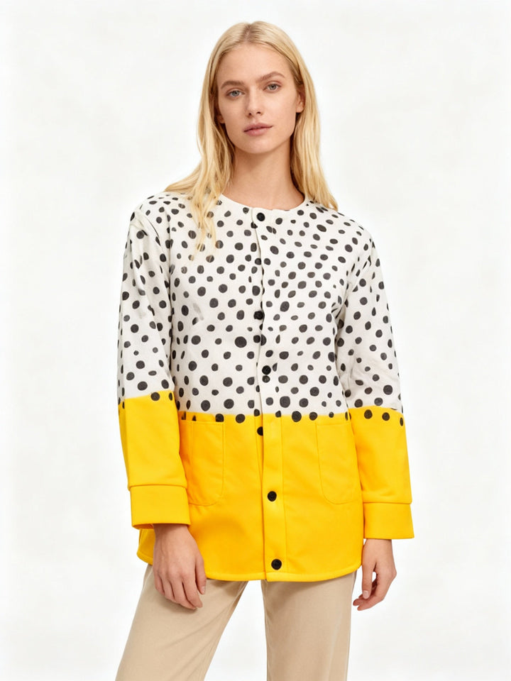 W&W Mode | Bequemer pullover Mit Tupfen Design
