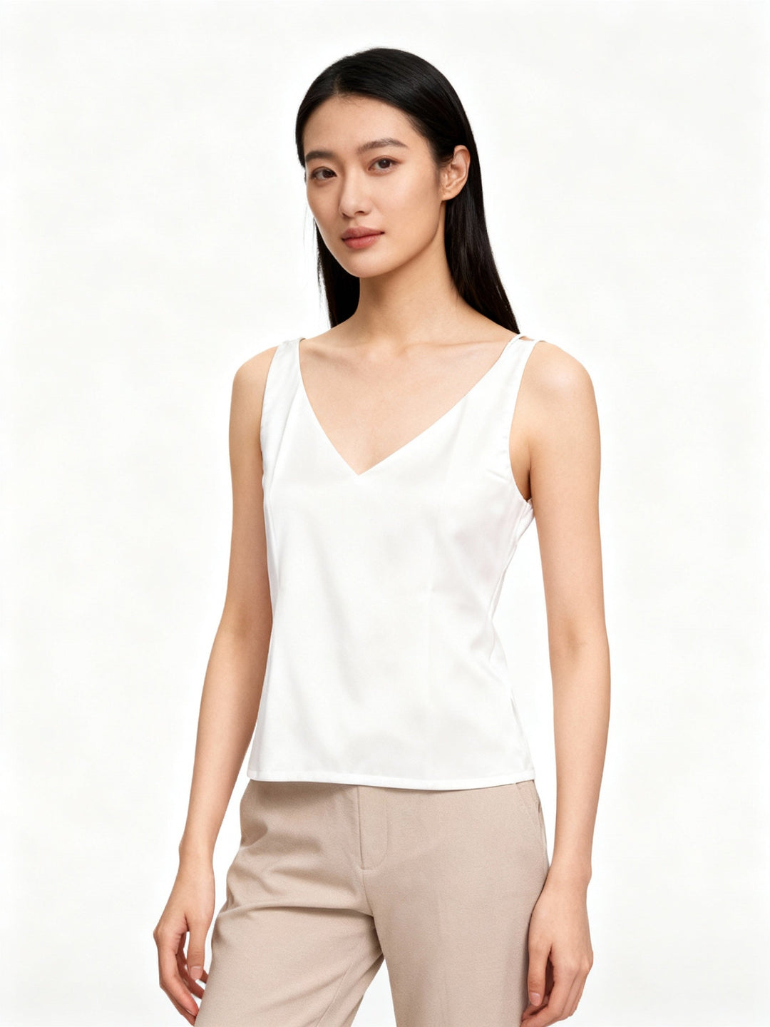 W&W Mode | Elegante Tanktop aus zarter Seide