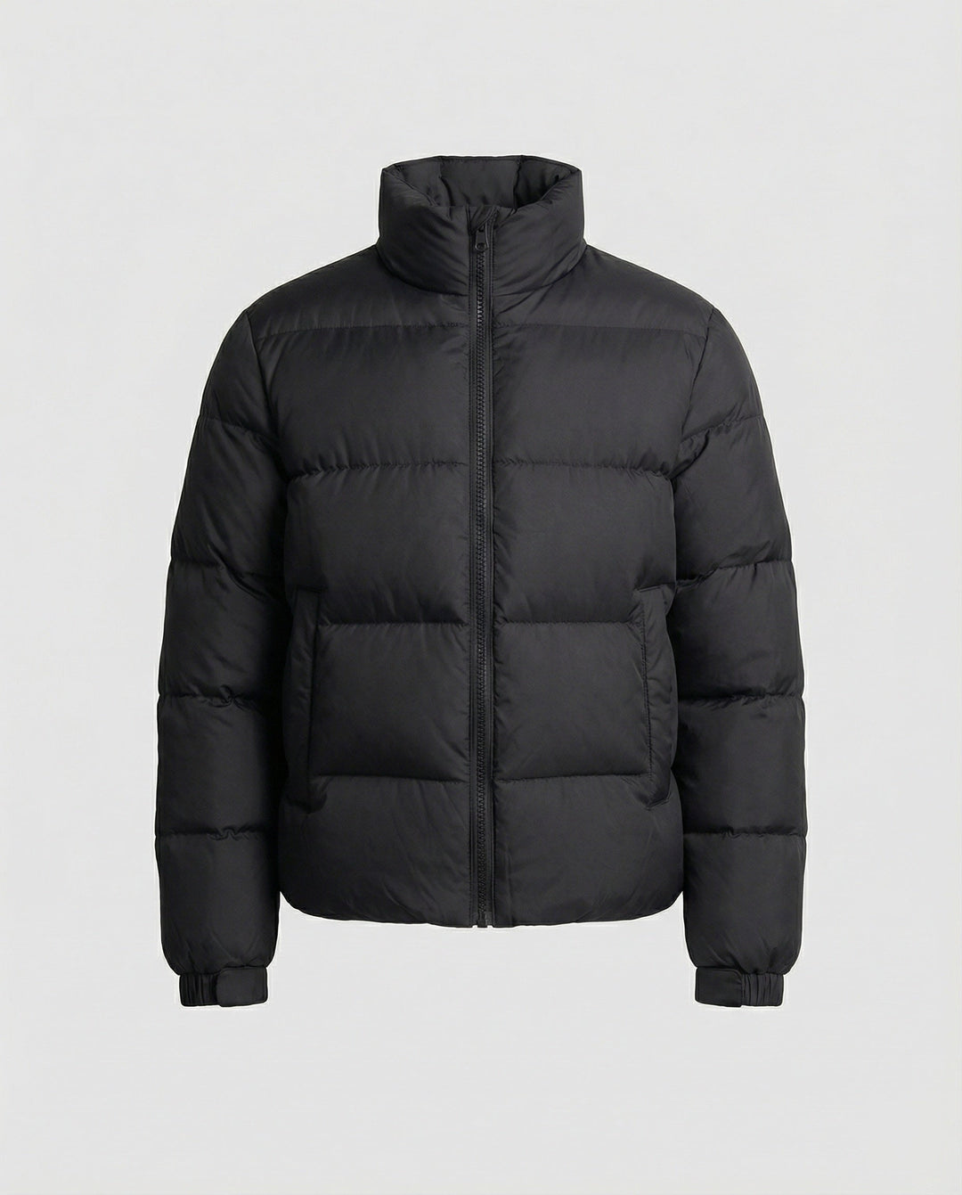 Herren Pufferjacke aus Entenfedern mit Wärme & Kapuze | W&W Mode