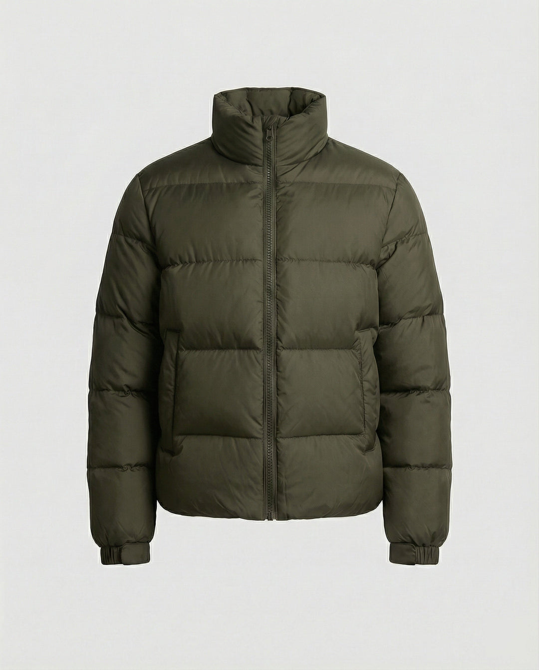 Herren Pufferjacke aus Entenfedern mit Wärme & Kapuze | W&W Mode