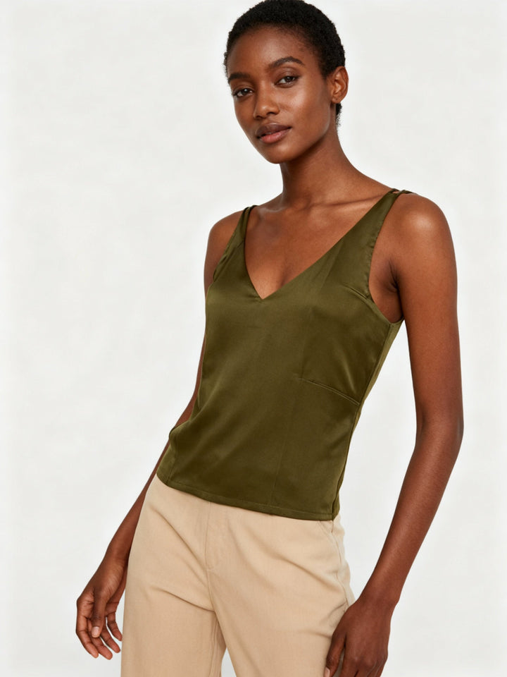 W&W Mode | Elegante Tanktop aus zarter Seide