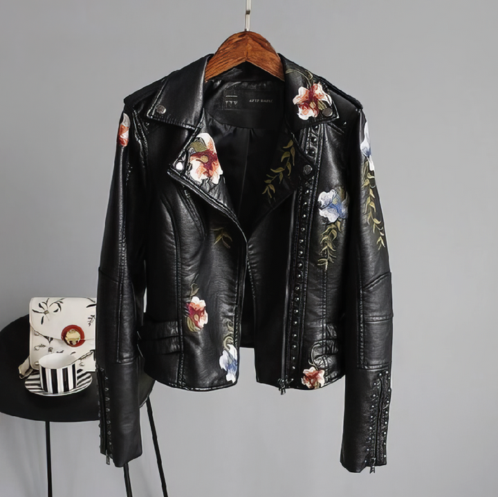 W&W Mode | Stilvolle Blütenblumenjacke für Damen