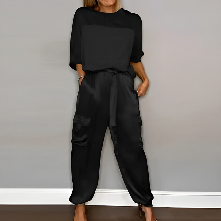 W&W Mode | Elegantes Damen Set Hose und Shirt