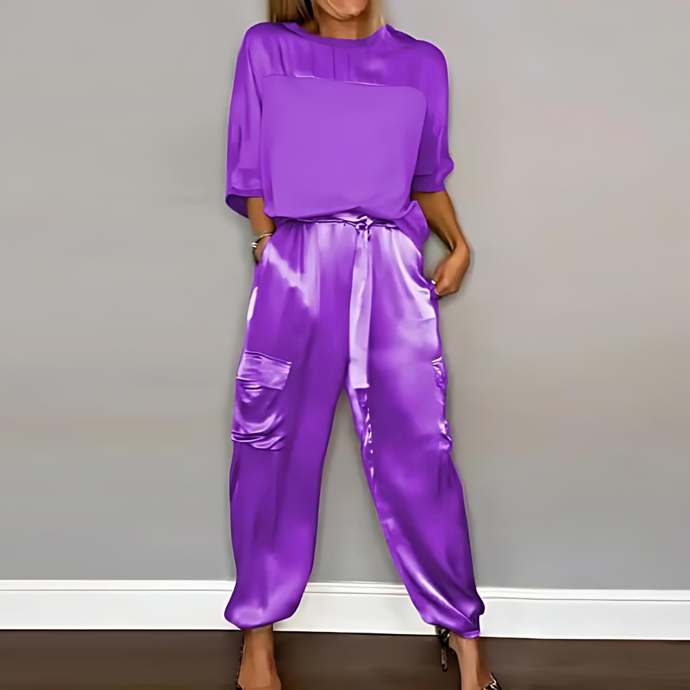 W&W Mode | Elegantes Damen Set Hose und Shirt