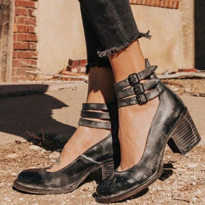 W&W Mode | Orthopädische Sandalen Mit Absatz Stil
