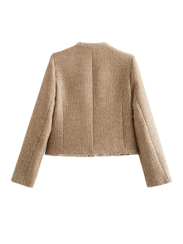 W&W Mode | Tweed Jacke