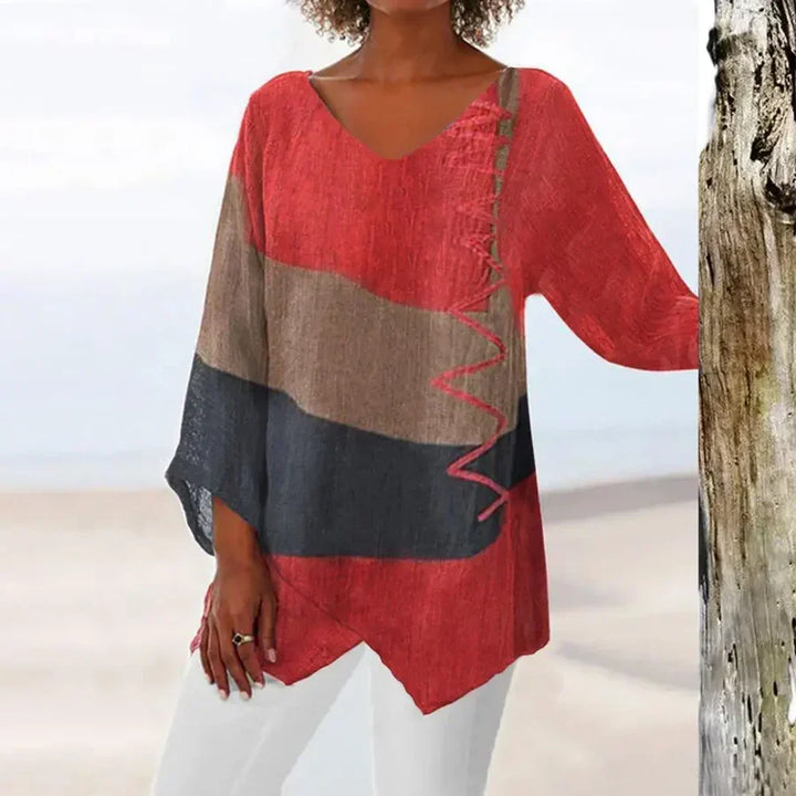 Feine handgefertigte Bluse