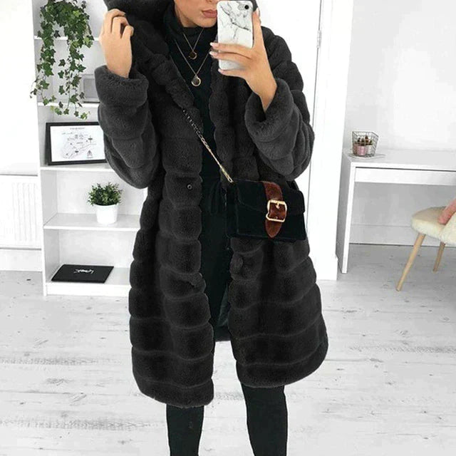 W&W Mode | Fluffy Jacke Aus Kunstfell