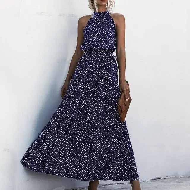 W&W Mode | Strapless Maxikleid mit Blumenmuster