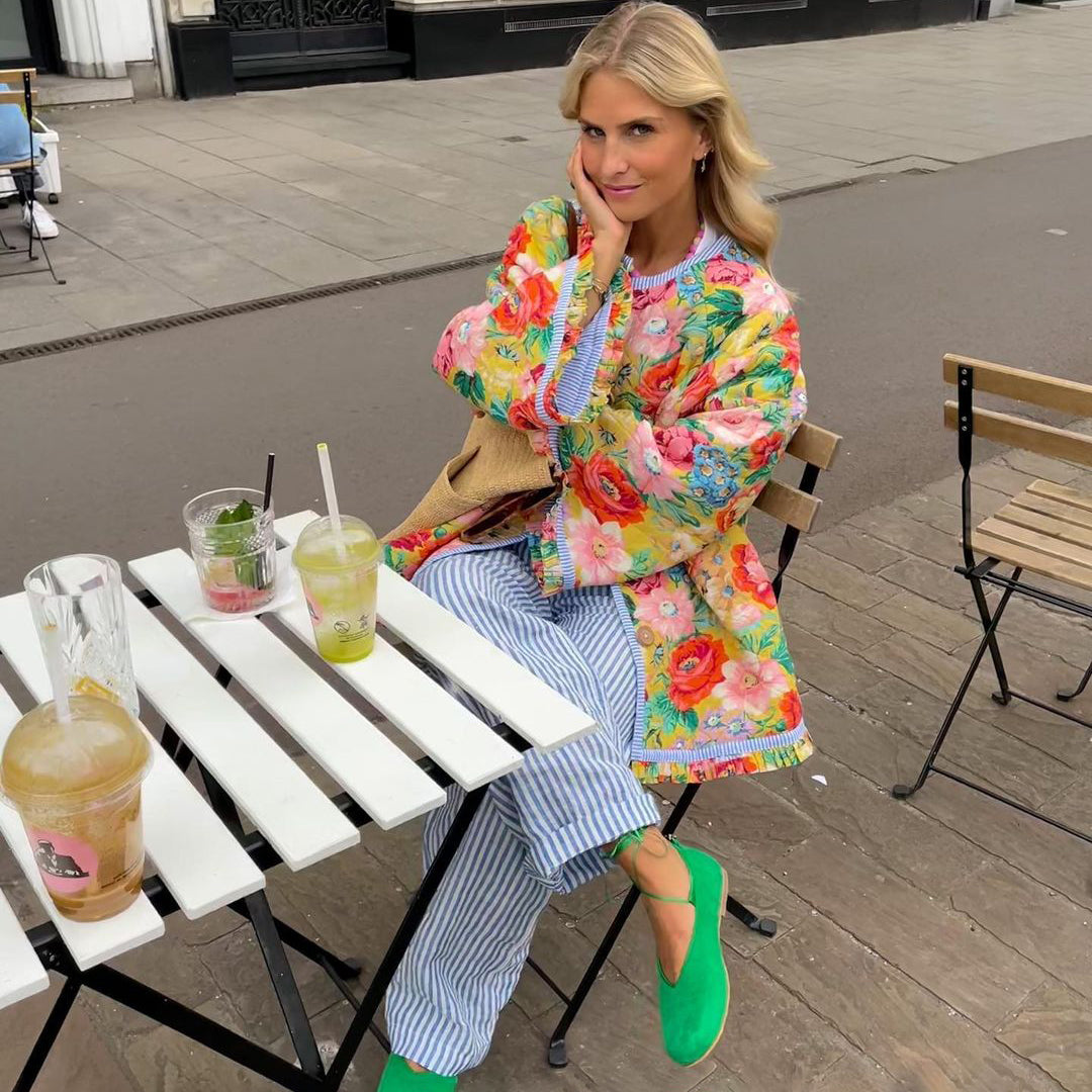 W&W Mode | Bequeme und stilvolle bunte Jacke für Damen