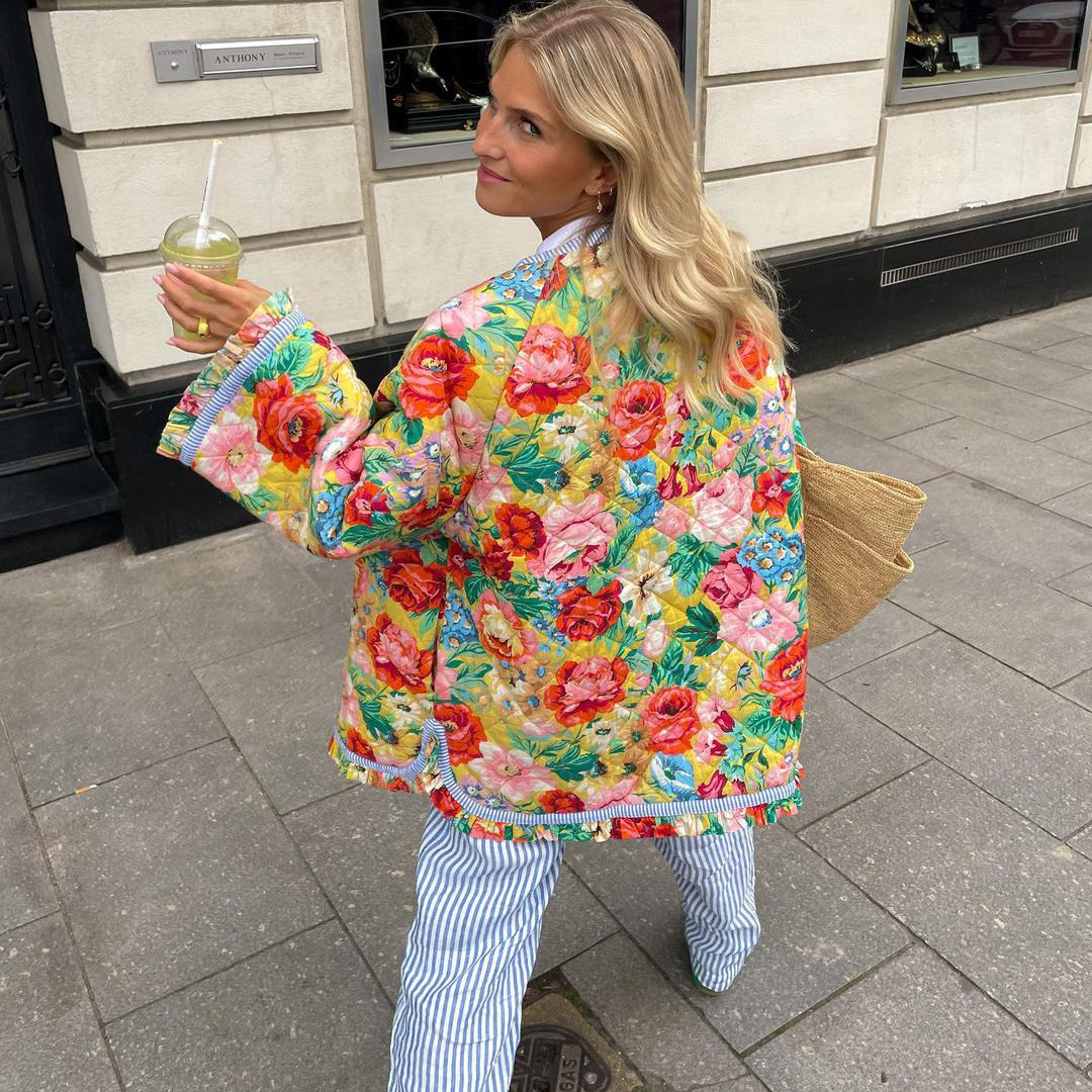 W&W Mode | Bequeme und stilvolle bunte Jacke für Damen