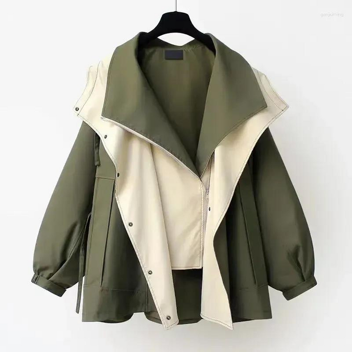 W&W Mode - Wasserdicht - Kapuze - Regenjacke - Damenjacke