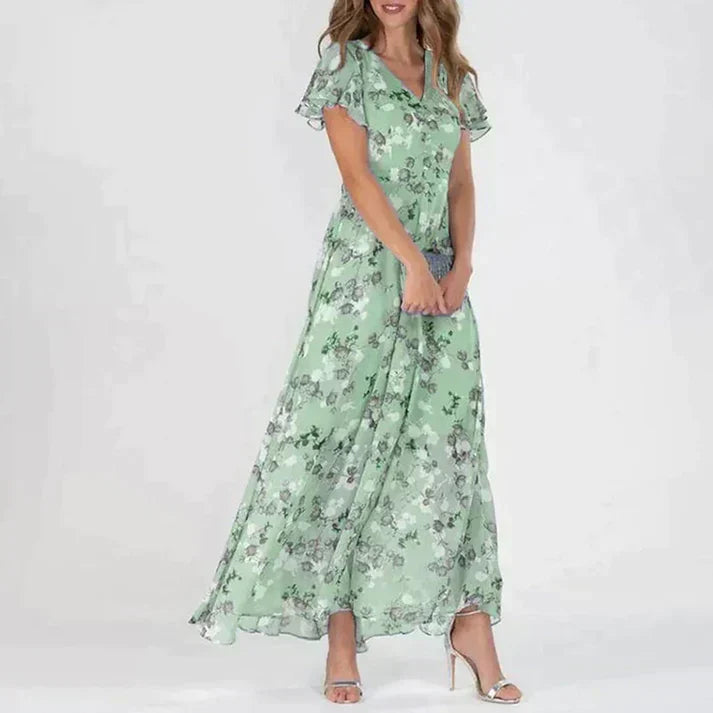 W&W Mode | Blumen Kleid Elegant Sommerstil