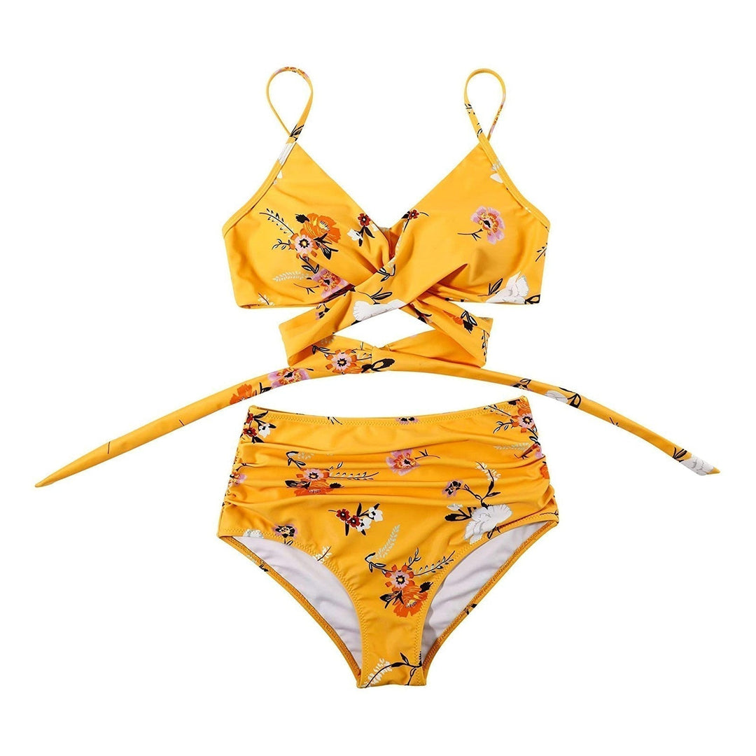 W&W Mode | Buntes High-Waist-Biki für Damen
