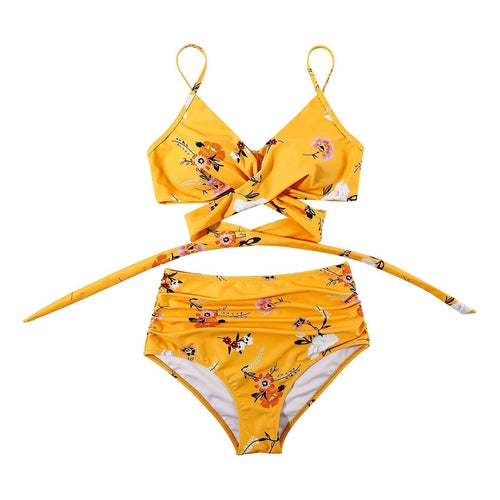 W&W Mode | Buntes High-Waist-Biki für Damen