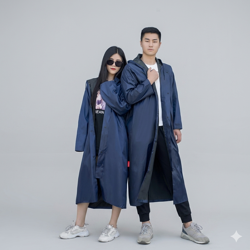 W&W Mode | Wasserdichter Outdoor Regenmantel Für Herren