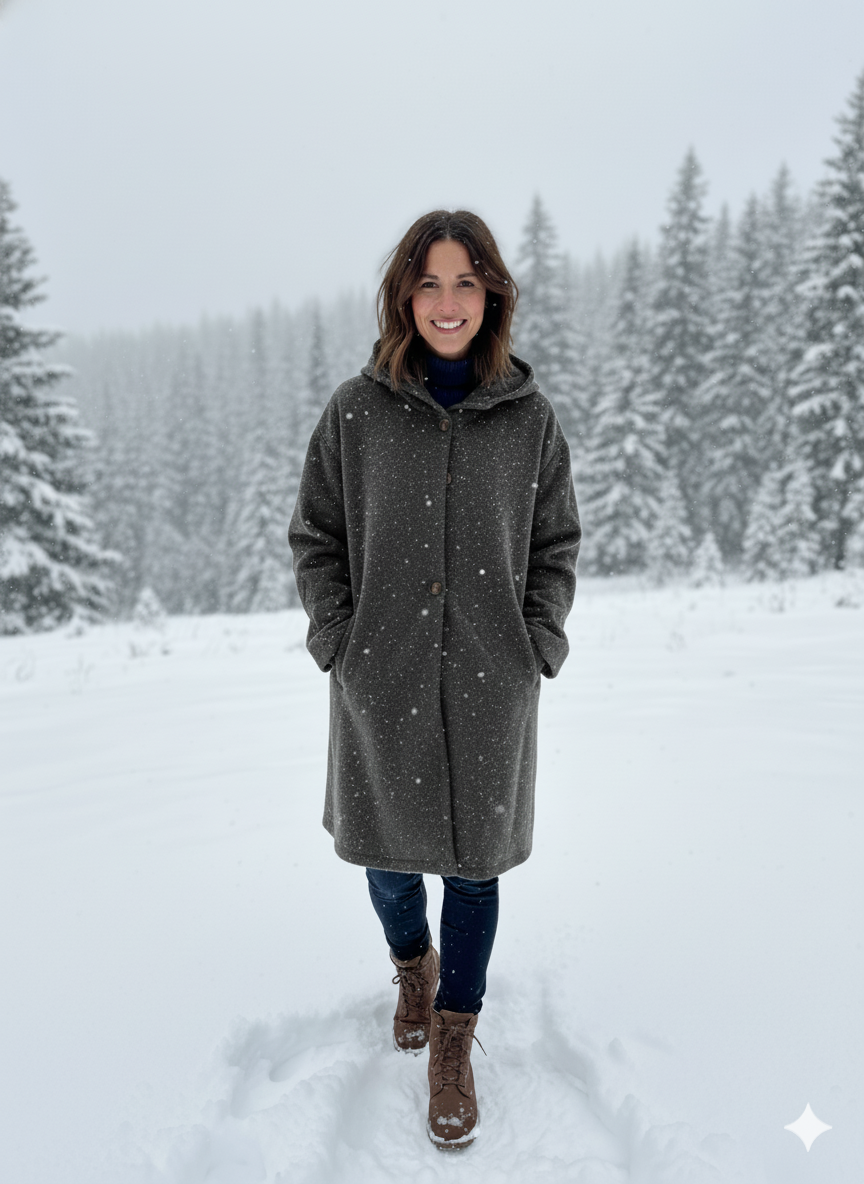 W&W Mode - Trendy Warme Jacke