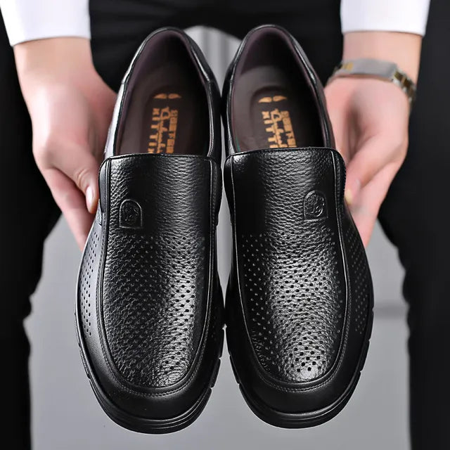 W&W Mode - Herren-Freizeitschuhe aus echtem Leder