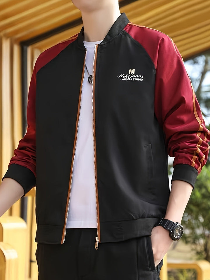 W&W Mode | Stilvolle Farbblockjacke Mit Sportlichem Look