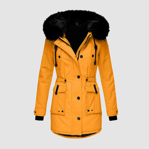 W&W Mode - Wasserdichte Winterjacke Für Frauen