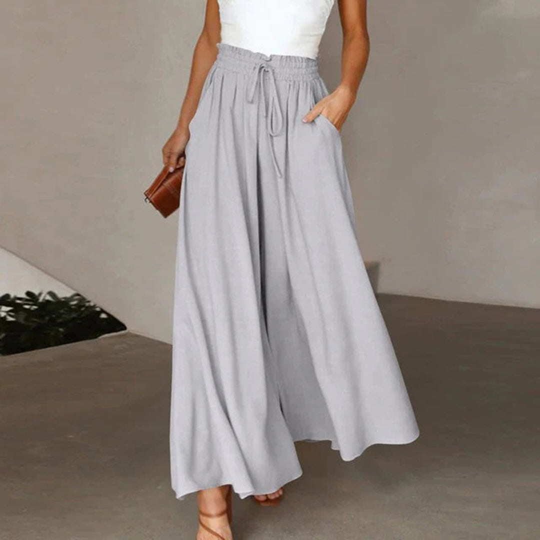 W&W Mode | Elegante Locker Sitzende Damenhose für Stil und Komfort