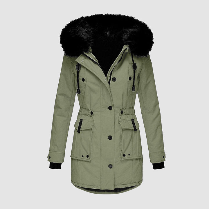 W&W Mode - Wasserdichte Winterjacke Für Frauen
