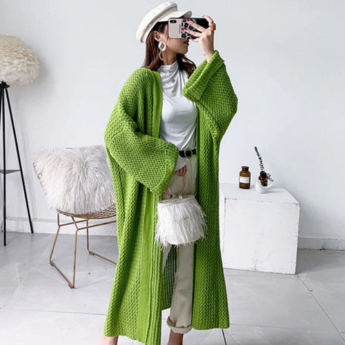 W&W Mode | Lange Strickjacke Für Damen