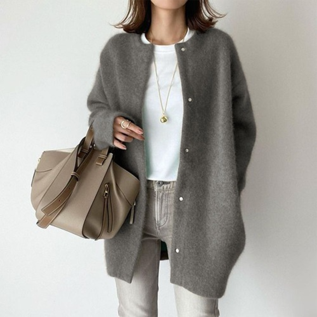 W&W Mode | Eleganter Kaschmir Strickjacke