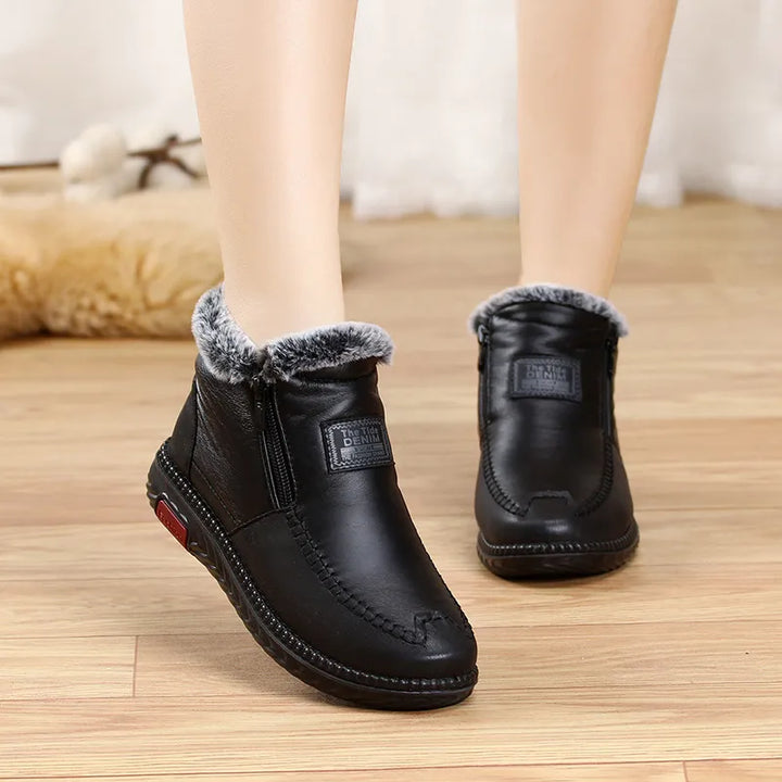 W&W Mode - Wasserdichte Lederstiefel