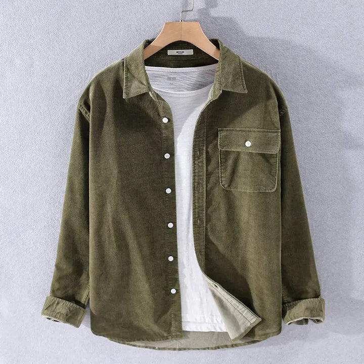 W&W Mode | Langarm Overshirt Aus Weichem Denim