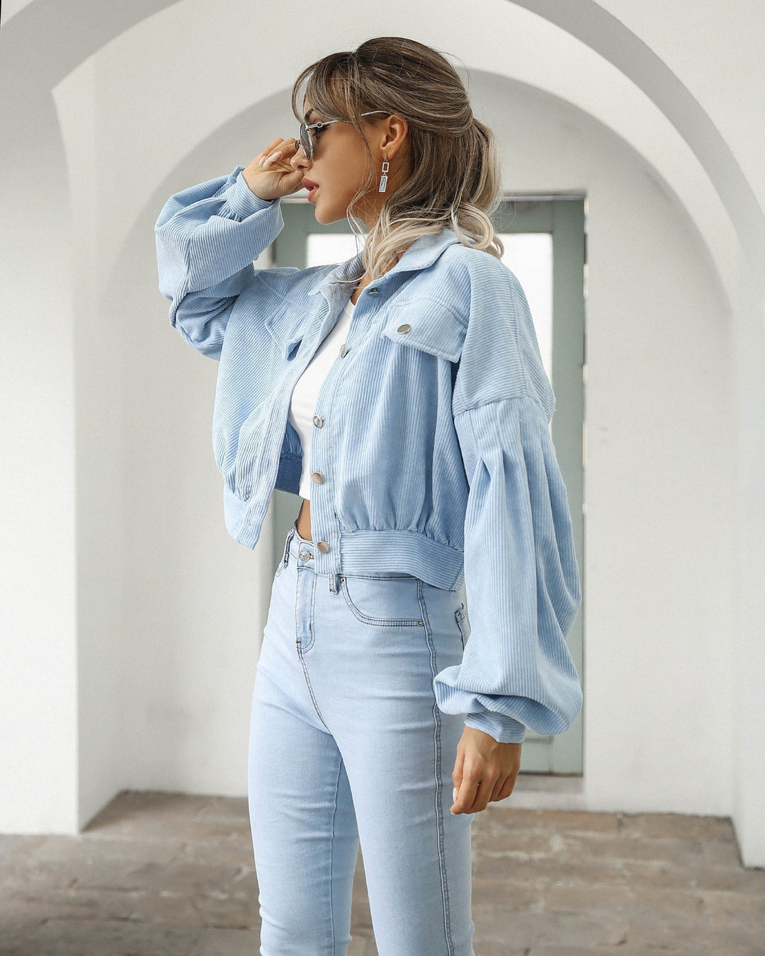 W&W Mode | Stilvolle Cordjacke für Frauen