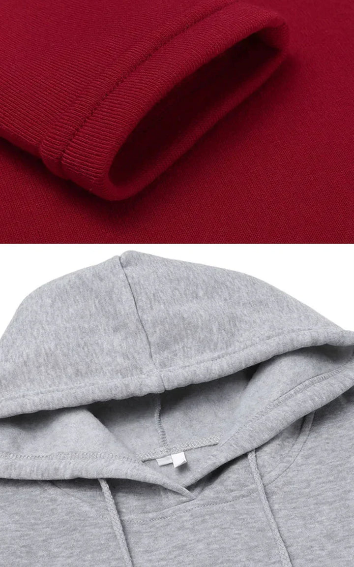W&W Mode - Sweatshirt Kleid mit Kapuze